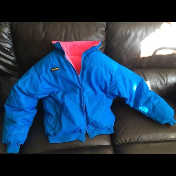 Vintage Columbia reversible puffy ski jacket - Picture 4 of 7